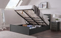 MAI168 Ottoman Bed 150Cm - Anthracite