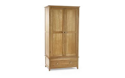 MAL260 2 Door 1 Drawer Wardrobe