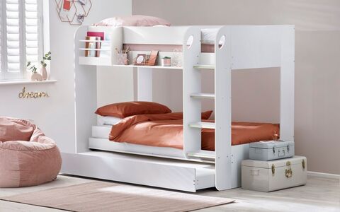 MAR051 Bunk & Underbed All White