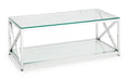 MIA102 Coffee Table - Silver