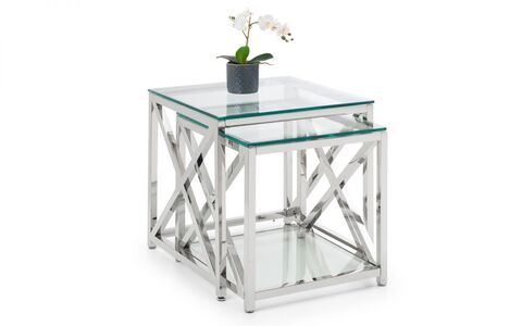MIA104 Nest Of Tables - Silver