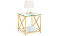 MIA202 Lamp Table - Gold