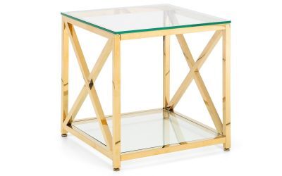 Lamp Table - Gold