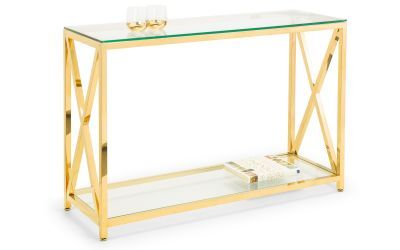MIA203 Console Table - Gold