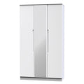 MIL147 Tall Triple Mirror Wardrobe