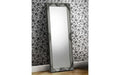 MIR004 Pewter Lean-To Dress Mirror