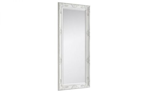 MIR014 White Lean-To Dress Mirror