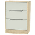 MON013 3 Drawer Deep Midi Chest