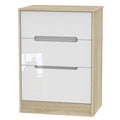 MON013 3 Drawer Deep Midi Chest