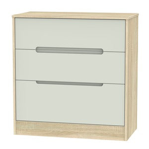 MON049 3 Drawer Deep Chest