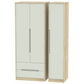 MON141 Tall Triple 2 Drawer Robe