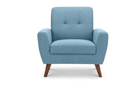 Compact Retro Chair - Blue