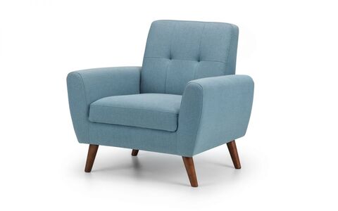 MON513 Compact Retro Chair - Blue