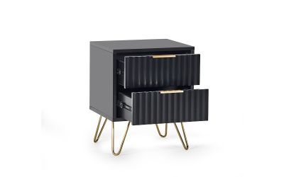 Lamp Table - Matt Black