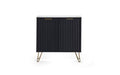 MUR104 Compact Sideboard - Matt Black