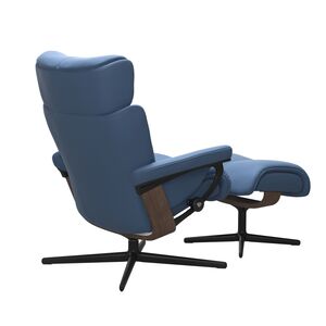 Chair W/ Footstool - Cross