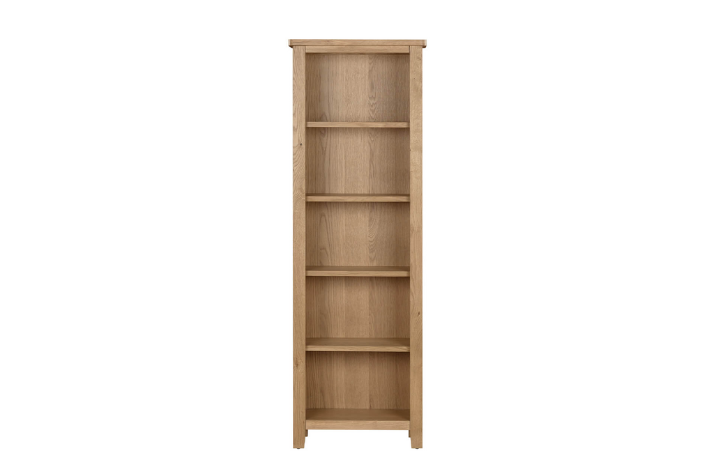 Mar-001-NL Bookcase Tall - Natural Oak
