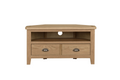 Mar-014-NL TV Unit Corner 900 - Natural Oak