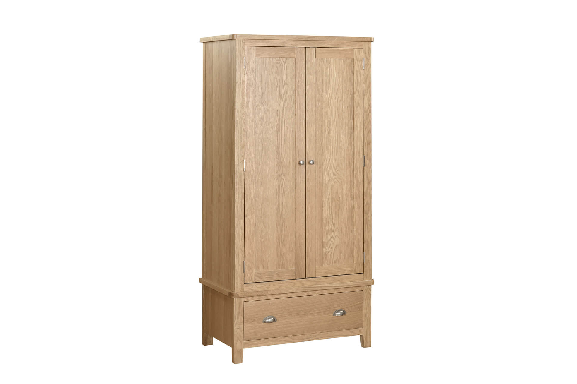 Mar-422-NL Wardrobe 2 Door - Natural Oak