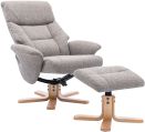 Swivel Recliner - Fabric