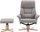 Swivel Recliner - Fabric
