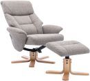 Swivel Recliner - Fabric