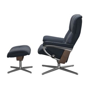 Chair W/ Footstool - Cross