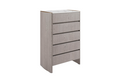 Mdo-411-GE Tall Chest 5 Drawer - Washed Oak