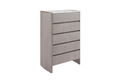 Mdo-411-GE Tall Chest 5 Drawer - Washed Oak