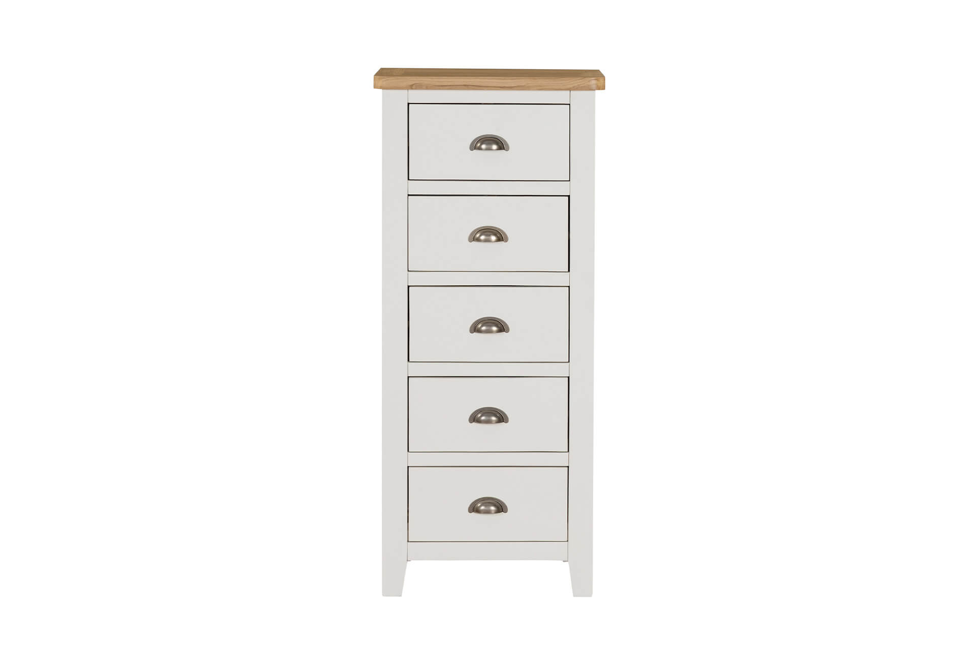 Mlr-411-CM Narrow Chest 5 Drawer - Cashmere