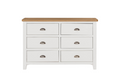 Mlr-413-CM Dressing Chest 6 Drawer - Cashmere