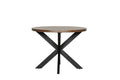Nat-100-SM Dining Table Round 1000 - Smoked Oak