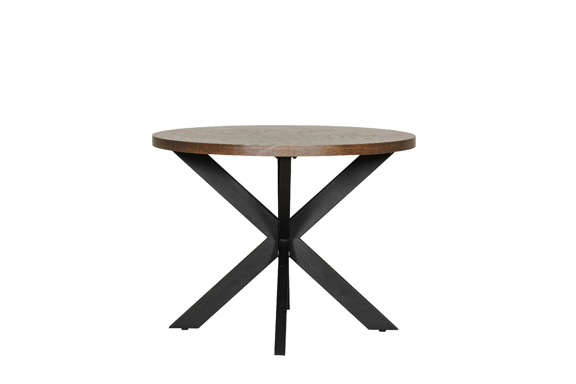 Nat-100-SM Dining Table Round 1000 - Smoked Oak