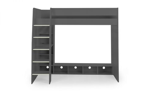 NEB001 Gaming Bed With Desk Anthracite