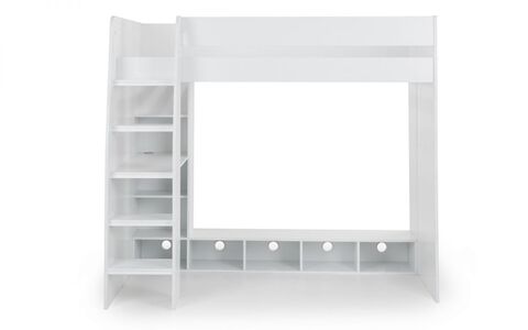 NEB002 Gaming Bed With Desk White