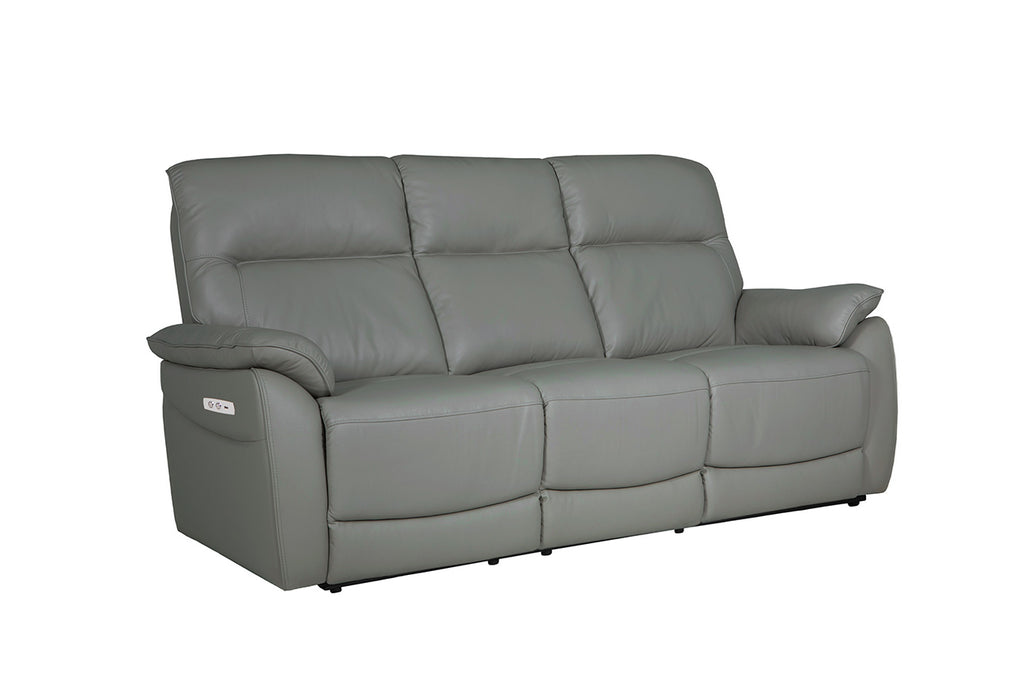 Ner-353-ST 3 Seater Electric Recliner - Steel