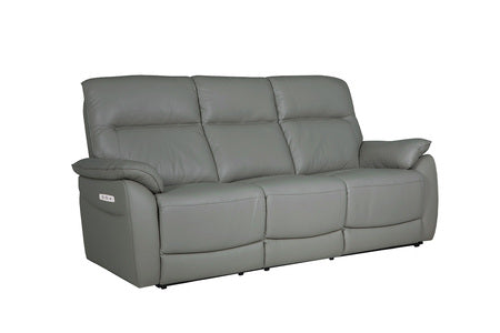 Ner-353-ST 3 Seater Electric Recliner - Steel