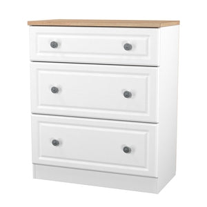 NOR049 3 Drawer Deep Chest