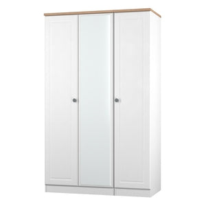 NOR137 Triple Mirror Wardrobe