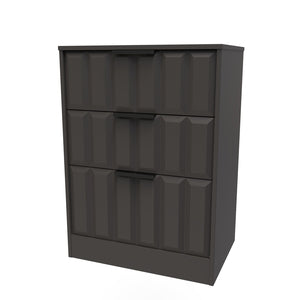 013 3 Drawer Midi Deep Chest