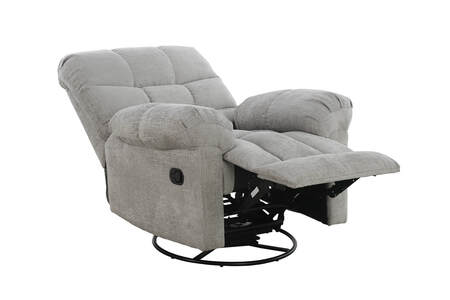 Glider Swivel Recliner - Grey
