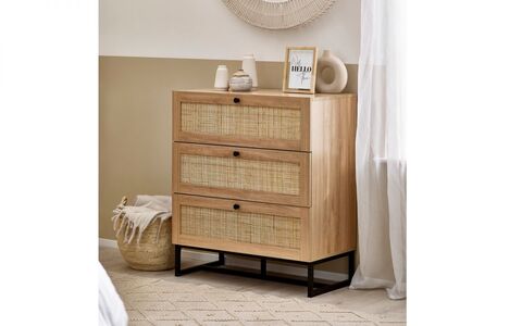 3 Drawer Chest - Oak