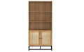 PAD008 Tall Bookcase - Oak