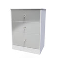PAD013 3 Drawer Midi Deep Chest