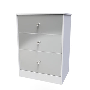 PAD013 3 Drawer Midi Deep Chest