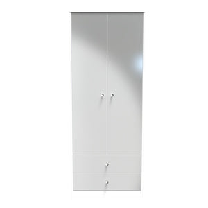 Tall 2ft6in 2 Drawer Robe
