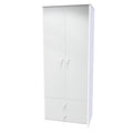 PAD081 2ft6in Tall 2 Drawer Robe
