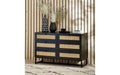 PAD103 6 Drawer Chest - Black