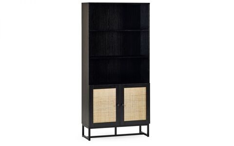 Tall Bookcase - Black