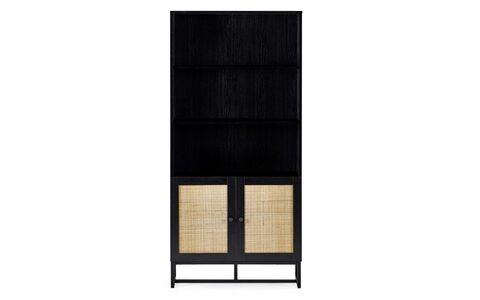 PAD108 Tall Bookcase - Black
